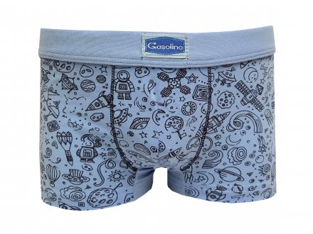 Gasolino boxerky chlapecké Vesmír 3402 modré